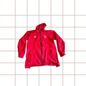 North Carolina State Adidas Windbreaker Jacket 2019 size M